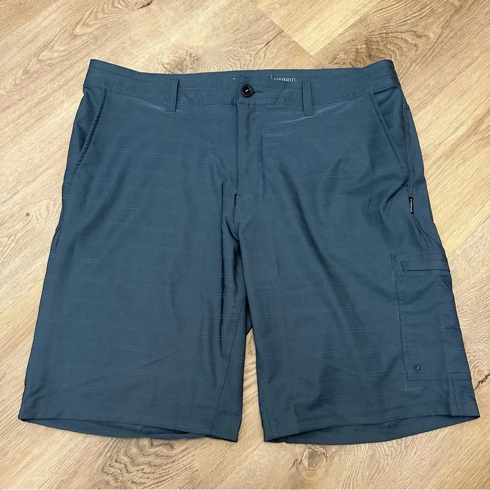 O'Neill Men's Dark Teal Hybrid Shorts